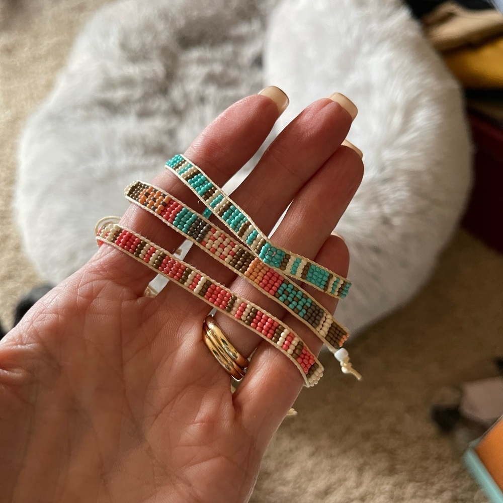 Beaded Bracelets set of 3